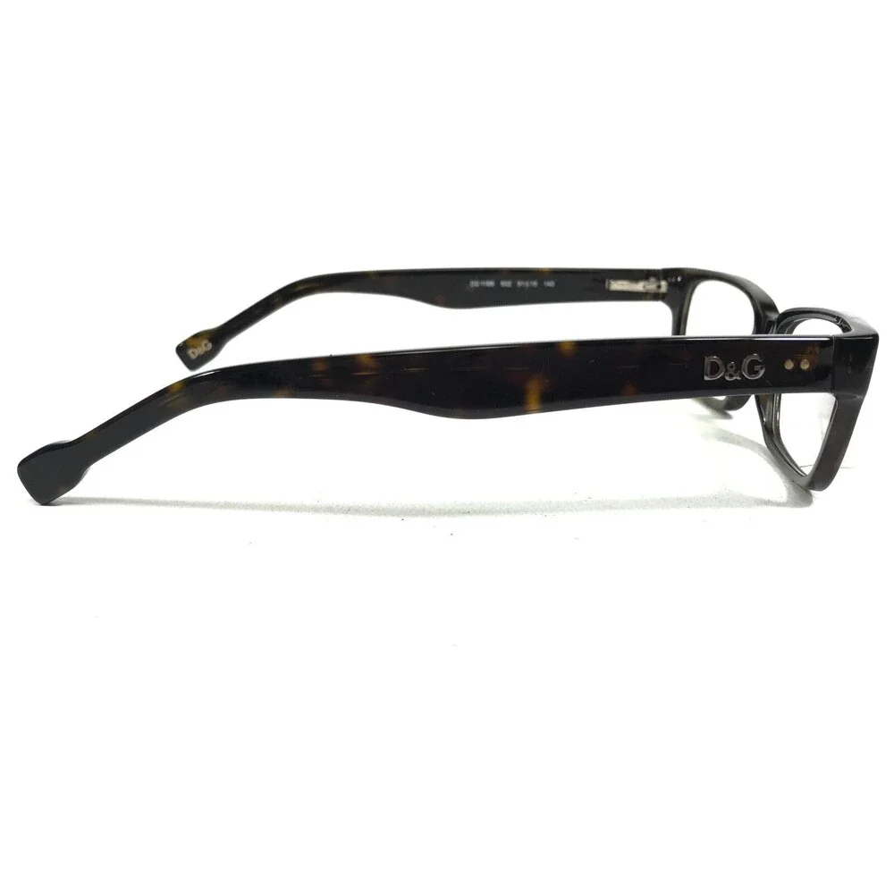 Dolce & Gabbana Eyeglasses Frames DD 1165 502 Brown Tortoise Horn Rim 51-15-140